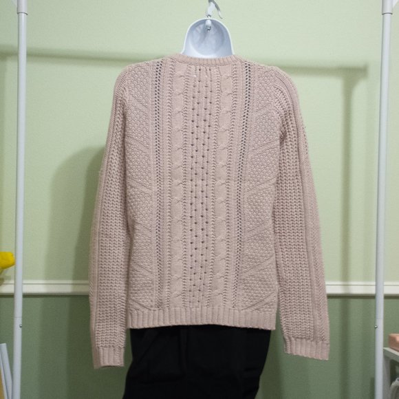 GAP | SM soft pink knit sweater - Picture 2 of 6